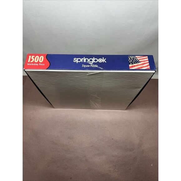 Springbok Call to Freedom 1500 pcs Jigsaw Puzzle 28.75" x 36" Patriotic Flag - Picture 5 of 6